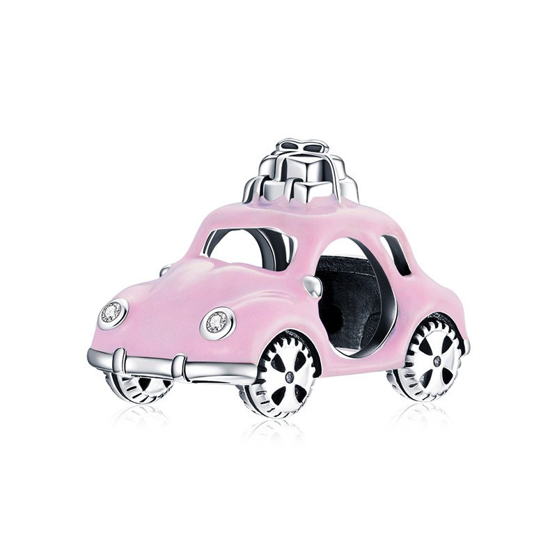 Travel Mini Pink Car Charm
