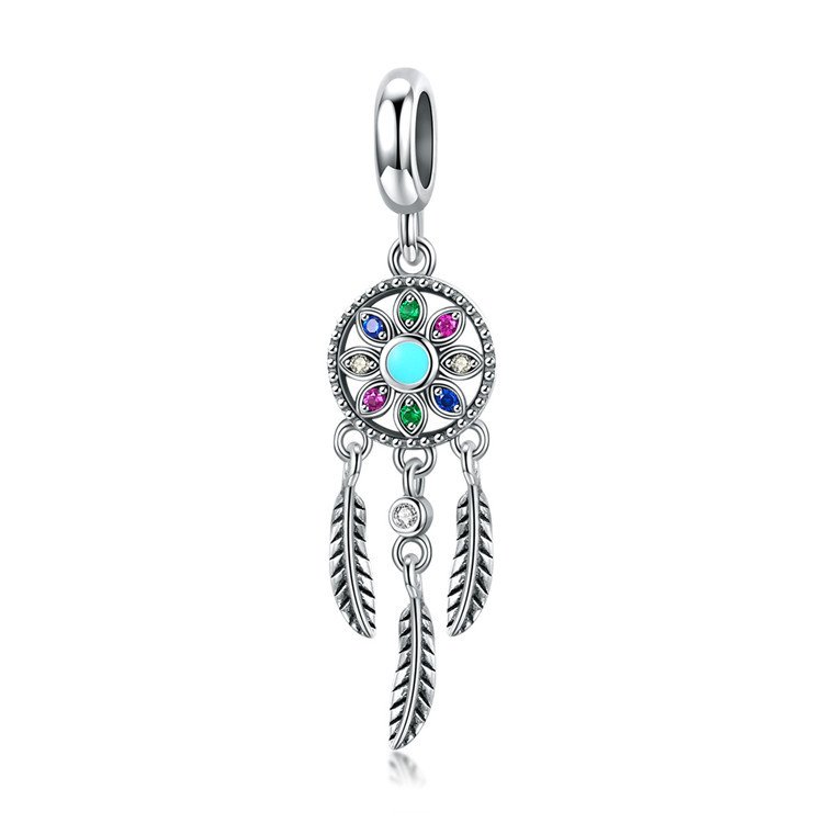 Colourful Dreamcatcher Charm