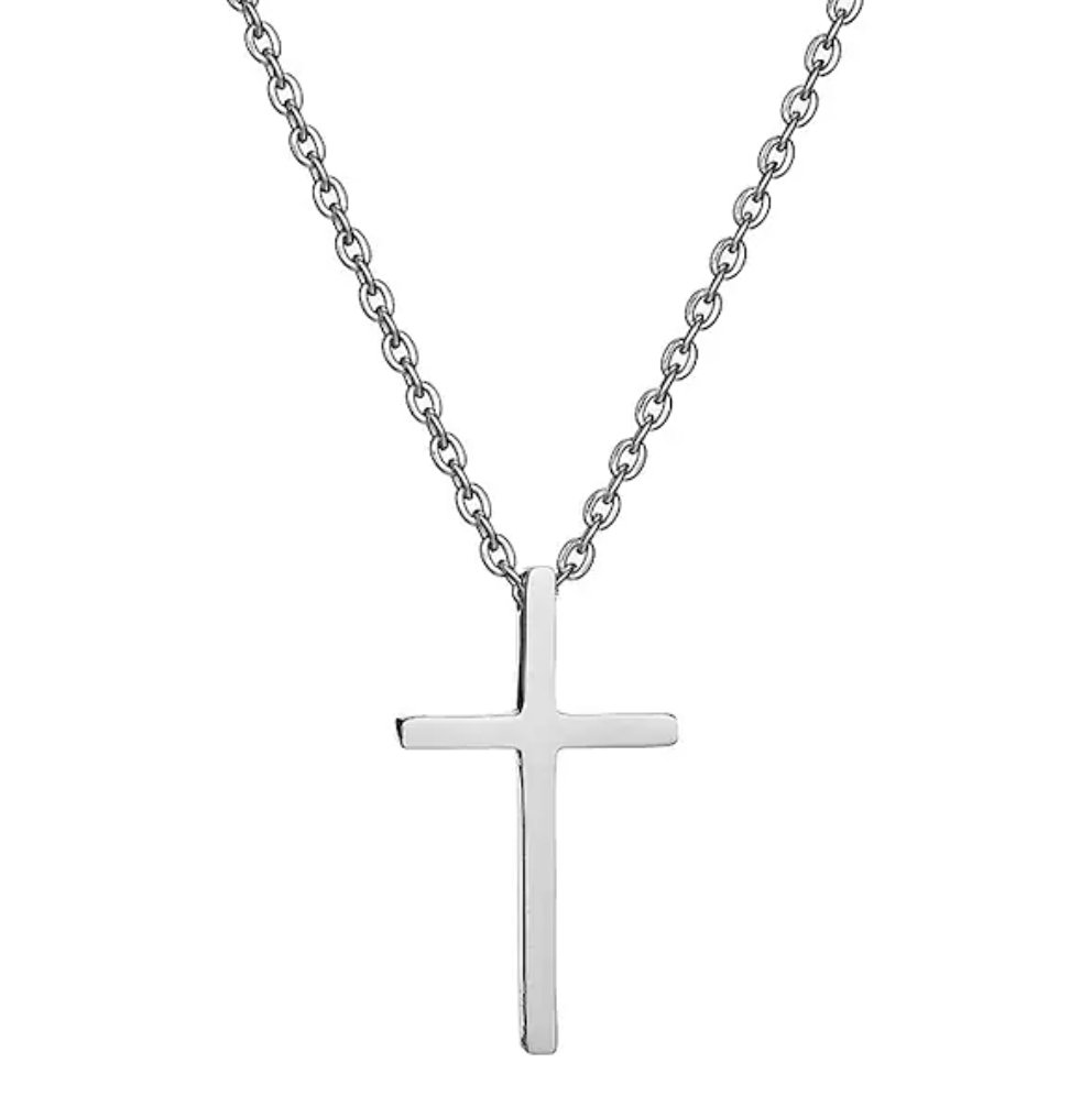 S925 Cross Necklace With S925 Chain