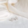 Intertwined Sparkle Stud Earrings